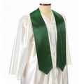 Extra Long Kelly Green Graduation Sash - 5"x72"